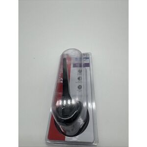 Kwikset Hollis Round Rose Matte Black Half-Dummy Door Handle 94880-618